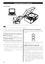 Preview for 64 page of Teac LP-R550USB Owner'S Manual