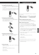 Preview for 85 page of Teac LP-R550USB Owner'S Manual