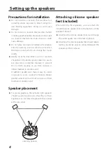 Предварительный просмотр 4 страницы Teac LS-101HR Owner'S Manual