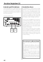 Предварительный просмотр 42 страницы Teac LS-101HR Owner'S Manual