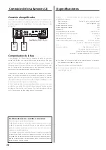 Предварительный просмотр 10 страницы Teac LS-301 Owner'S Manual