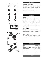 Предварительный просмотр 2 страницы Teac LS-H220 Owner'S Manual