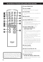 Preview for 76 page of Teac MC-D800-B Owner'S Manual