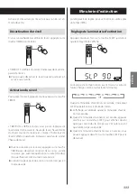 Preview for 111 page of Teac MC-D800-B Owner'S Manual