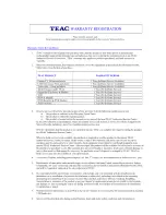 Preview for 2 page of Teac MC-DV610 User Manual