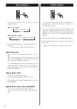 Preview for 12 page of Teac MC-DX30 Owner'S Manual