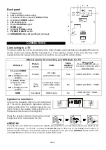 Предварительный просмотр 5 страницы Teac MCDV-90i Instruction Manual