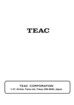 Предварительный просмотр 17 страницы Teac MCDV-90i Instruction Manual