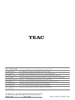 Preview for 80 page of Teac MD-H500i Owner'S Manual