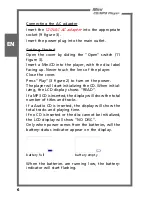 Предварительный просмотр 6 страницы Teac Mini CD/MP3 Player User Manual