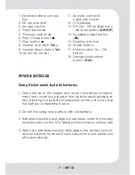 Preview for 5 page of Teac MP-10 User Manual