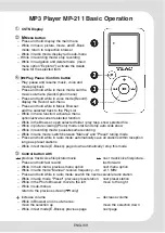 Preview for 3 page of Teac MP-211 Basic Operation