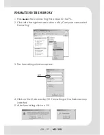 Предварительный просмотр 27 страницы Teac MP-350 User Manual