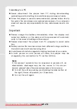 Preview for 6 page of Teac MP-470 User Manual