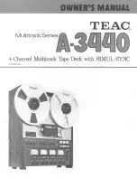 Teac Multitrack Series Owner'S Manual предпросмотр