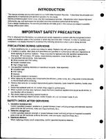 Preview for 3 page of Teac MV-3010 Service Manual