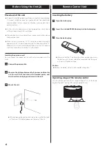 Предварительный просмотр 6 страницы Teac NS-X1 Owner'S Manual