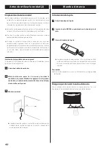 Предварительный просмотр 62 страницы Teac NS-X1 Owner'S Manual