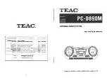 Teac PC-D890M Instruction Manual preview