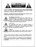 Предварительный просмотр 4 страницы Teac PCD400i User Manual