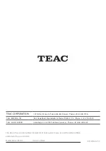 Preview for 96 page of Teac PD-301 Owner'S Manual