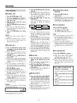 Preview for 6 page of Teac PD-D2500 Owner'S Manual