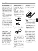 Preview for 11 page of Teac PD-D2500 Owner'S Manual