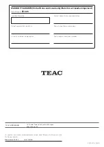 Предварительный просмотр 48 страницы Teac PE-505B Owner'S Manual