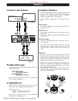 Предварительный просмотр 7 страницы Teac PL-D2200 Owner'S Manual