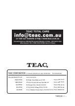 Preview for 39 page of Teac PLMSDM1060 User Manual