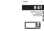 Preview for 1 page of Teac R-X1 Owner'S Manual