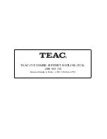 Предварительный просмотр 20 страницы Teac R5B User Manual