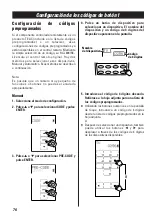 Preview for 76 page of Teac RC-L2 Owner'S Manual