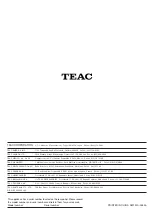 Preview for 68 page of Teac RW-D280 Owner'S Manual