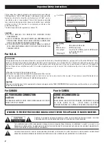 Preview for 2 page of Teac RW-H500 Owner'S Manual