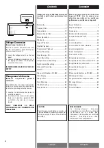 Preview for 4 page of Teac RW-H500 Owner'S Manual