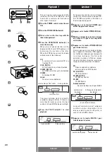 Preview for 20 page of Teac RW-H500 Owner'S Manual