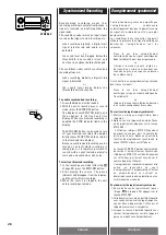 Preview for 46 page of Teac RW-H500 Owner'S Manual