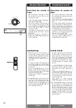 Preview for 52 page of Teac RW-H500 Owner'S Manual