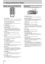 Preview for 12 page of Teac SD-500HR Owner'S Manual