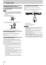 Preview for 16 page of Teac SD-500HR Owner'S Manual