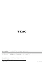 Preview for 52 page of Teac SD-500HR Owner'S Manual