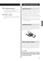 Preview for 13 page of Teac SL-D800BT Owner'S Manual