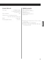 Preview for 35 page of Teac SL-D800BT Owner'S Manual