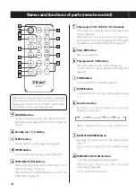 Предварительный просмотр 12 страницы Teac SL-D900BT Owner'S Manual