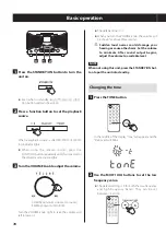 Предварительный просмотр 16 страницы Teac SL-D900BT Owner'S Manual