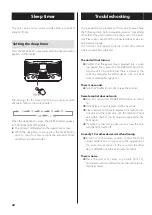 Предварительный просмотр 32 страницы Teac SL-D900BT Owner'S Manual