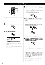 Предварительный просмотр 18 страницы Teac SL-D920 Owner'S Manual