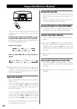 Предварительный просмотр 20 страницы Teac SL-D920 Owner'S Manual