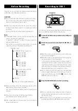 Предварительный просмотр 25 страницы Teac SL-D920 Owner'S Manual